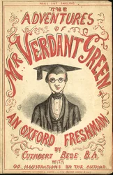 Illustration de couverture pour Les Aventures de M. Verdant Green, un étudiant de première année à Oxford