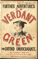 Illustration de couverture pour Les nouvelles aventures de M. Verdant Green, un étudiant d