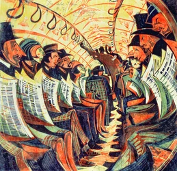 Le Train souterrain, vers 1934