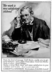 Garratt & Atkinson, fabricants de blocs - publicité, 1916