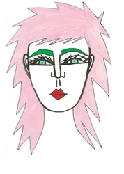 Cheveux roses hirsutes, 2024