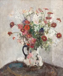 Fleurs dans une cruche, vers 1925 (huile sur toile)