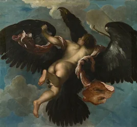 Le Viol de Ganymède, vers 1575