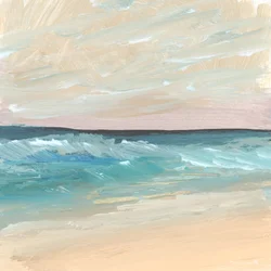 Les vagues de la baie