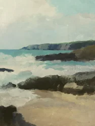 Plage rocheuse