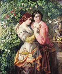 Rosalind et Celia, c.1845