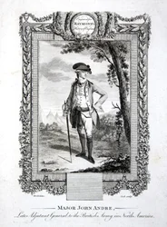 Major John Andre, ancien adjudant général de l