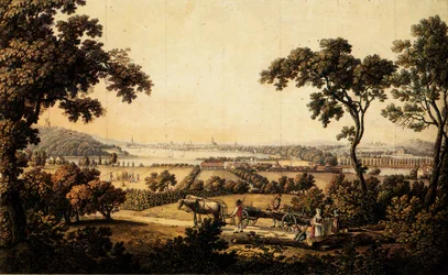 Vue de Klein Glienicke à Potsdam