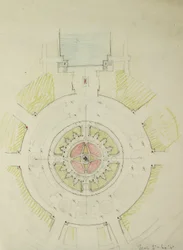 Potomac Round Point, Washington D.C., Plan Sketch, 1909