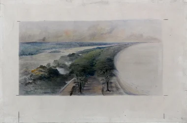 South Shore Park, Chicago, Illinois, esquisse de design, vers 1896