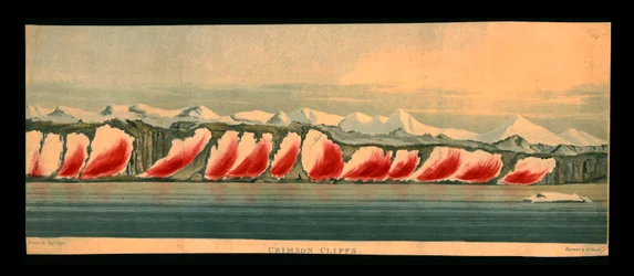 Falaises cramoisies, 1819