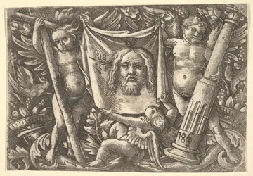 Le Suaire tenu par deux anges, ca. 1515