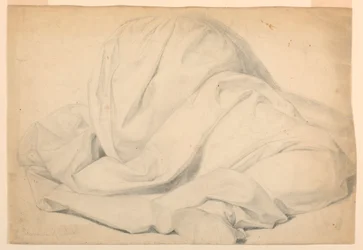 Dessin, étude pour la "Communion des malades", 1844-45