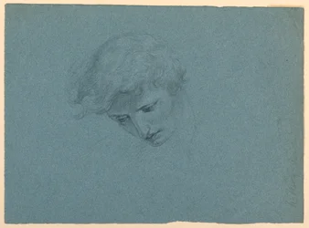 Dessin, étude pour "Le rêve de Mercy", 1857