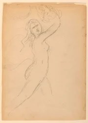 Dessin, étude pour L