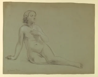 Femme nue, étude pour "Le Rêve de la Miséricorde"