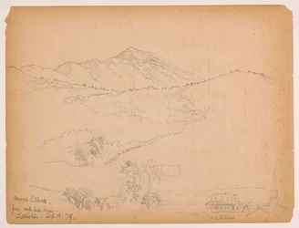 Moose Hillock depuis Oak Hill House, Littleton, New Hampshire