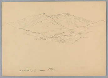 Mont Mansfield près de Stowe, Vermont