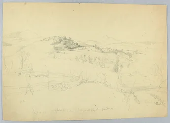 Sur la Route la Plus Haute vers Chocorua, Regardant vers le Nord, Près de Canas Pond