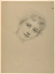 Esquisse pour une bacchante