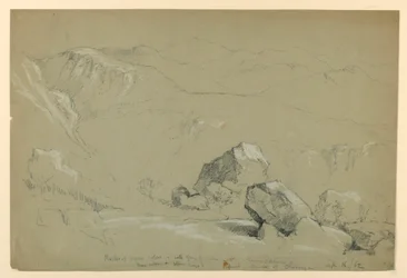 Croquis du mont Chocorua