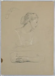 Étude pour "Réception de Martha Washington"