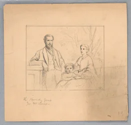 Étude pour "Titien montrant"