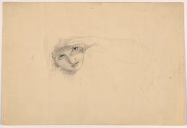 Femme se protégeant les yeux