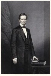 Abraham Lincoln : 16e Président des États-Unis (gravure)