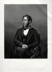 Anthony Ashley Cooper, 7e Comte de Shaftesbury, philanthrope anglais, vers 1880