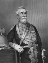 Général Beatson, soldat britannique, 1857