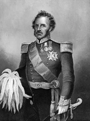 Général Sir De Lacey Evans, soldat britannique