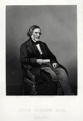 John Gibson, 1790-1866, sculpteur britannique, vers 1880