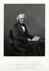 Michael Faraday, scientifique britannique, c1880