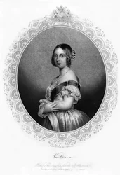 Reine Victoria, vers 1850