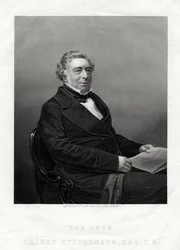Robert Stephenson, ingénieur civil anglais, 1880