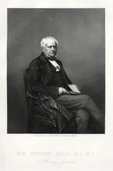 Sir Fitzroy Kelly, juge anglais, c1880