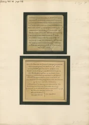 Mémorial à John Bowman et Edward Vaughen de l