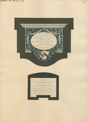 Mémorial à Thomas Clarke et sa femme Sarah et Thomas Worlidge de l