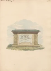Tombe de John Evans de l
