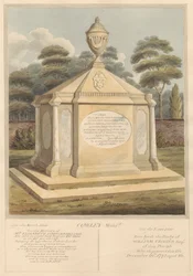Tombe de Mme Elizabeth Stafford Hilliard, Elizabeth Grosier, Gregory Grosier et William Grosier