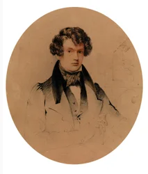 Autoportrait (frontispice des « Mémoires de Daniel Maclise R.A. » d