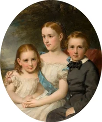 Les enfants de William Neish, c.1862