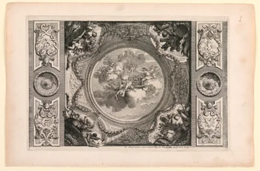 Planche dans Nouveaux livres de peintures de salles et d