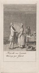 Motifs de mariage et leurs conséquences. Bl. 5