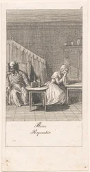 Motifs de mariage et leurs conséquences. Pl. 8