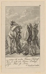 Planche 12 pour le « Roi Henri IV » de Shakespeare