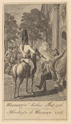 Planche 4 des « Scènes de guerre brandebourgeoises »