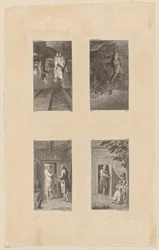 Pages 5 à 8 de *Lienhard et Gertrud* de Pestalozzi