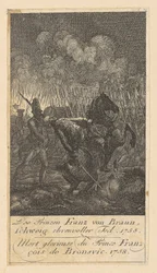 Feuille 7 des «Scènes de guerre du Brandebourg»
